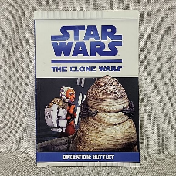 Star Wars The Clone War paperback books VHS movie, hot wheels car - Picture 4 of 15